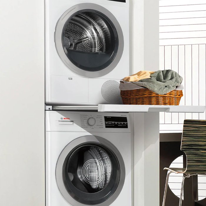 Military-capable Stacked Washer-Dryer
